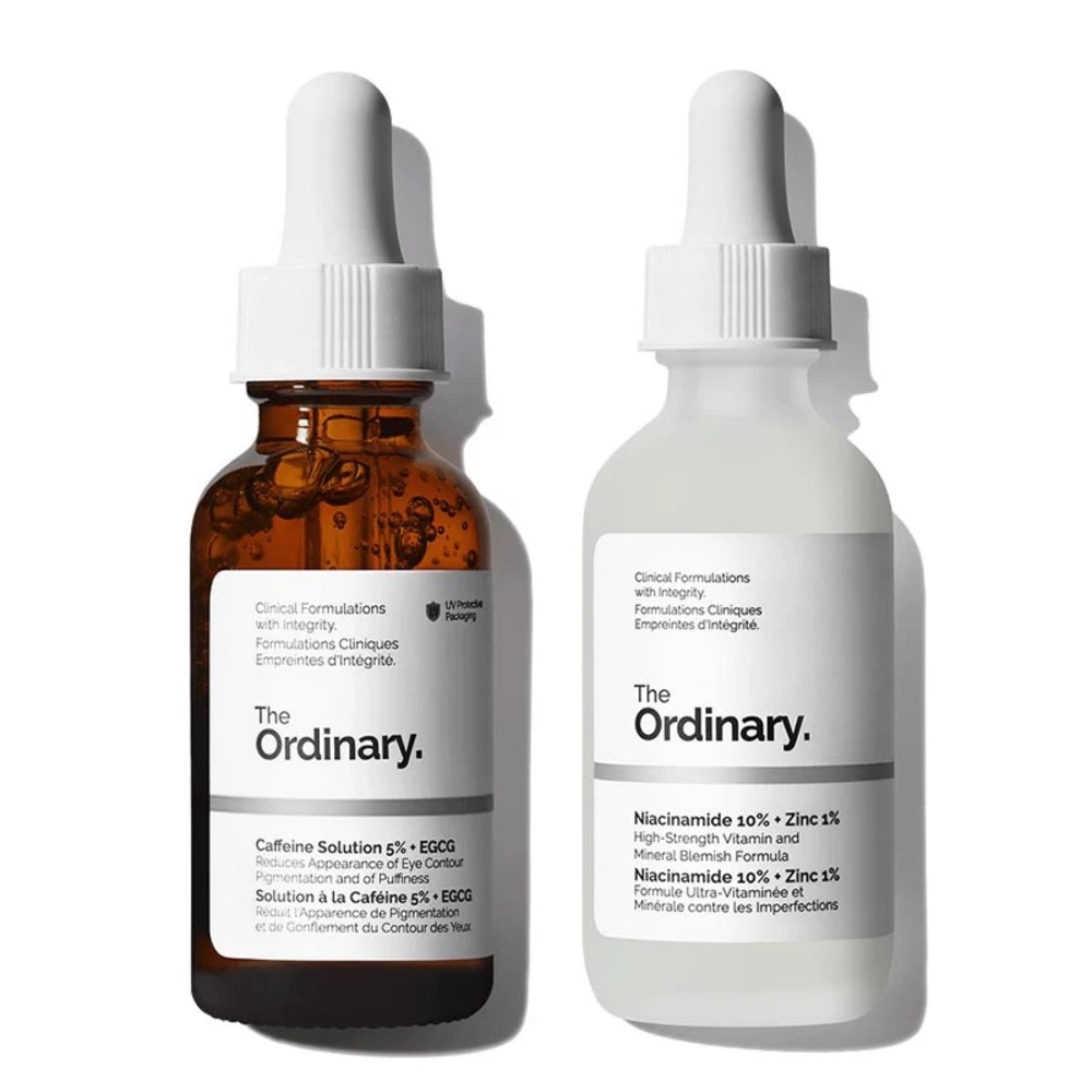 NEW The Ordinary Duo Caffeine EGCG and Niacinamide 10%
+ Zinc 1%